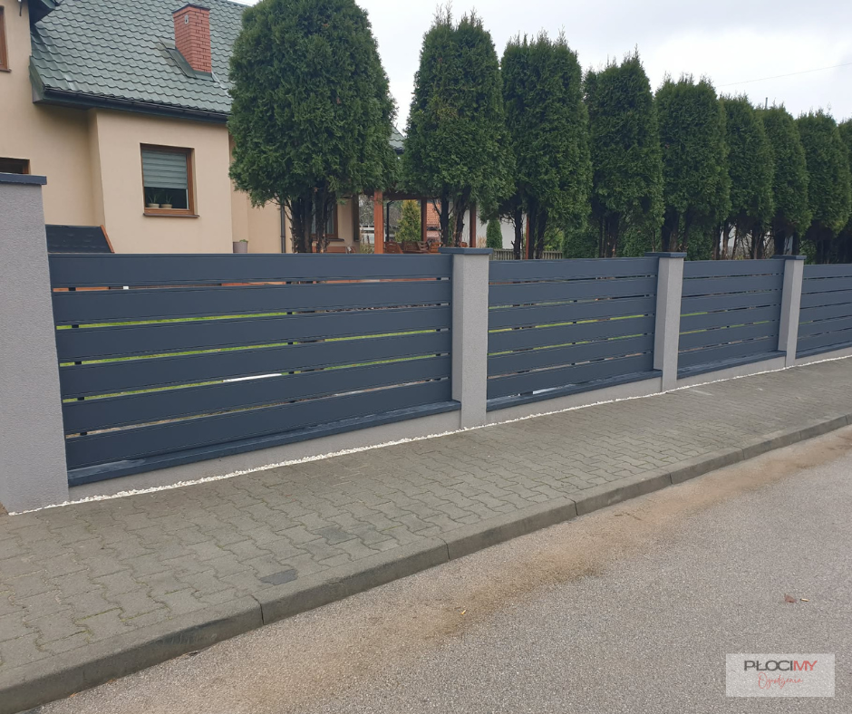 Ogrodzenie poziome — Płocimy Ogrodzenia