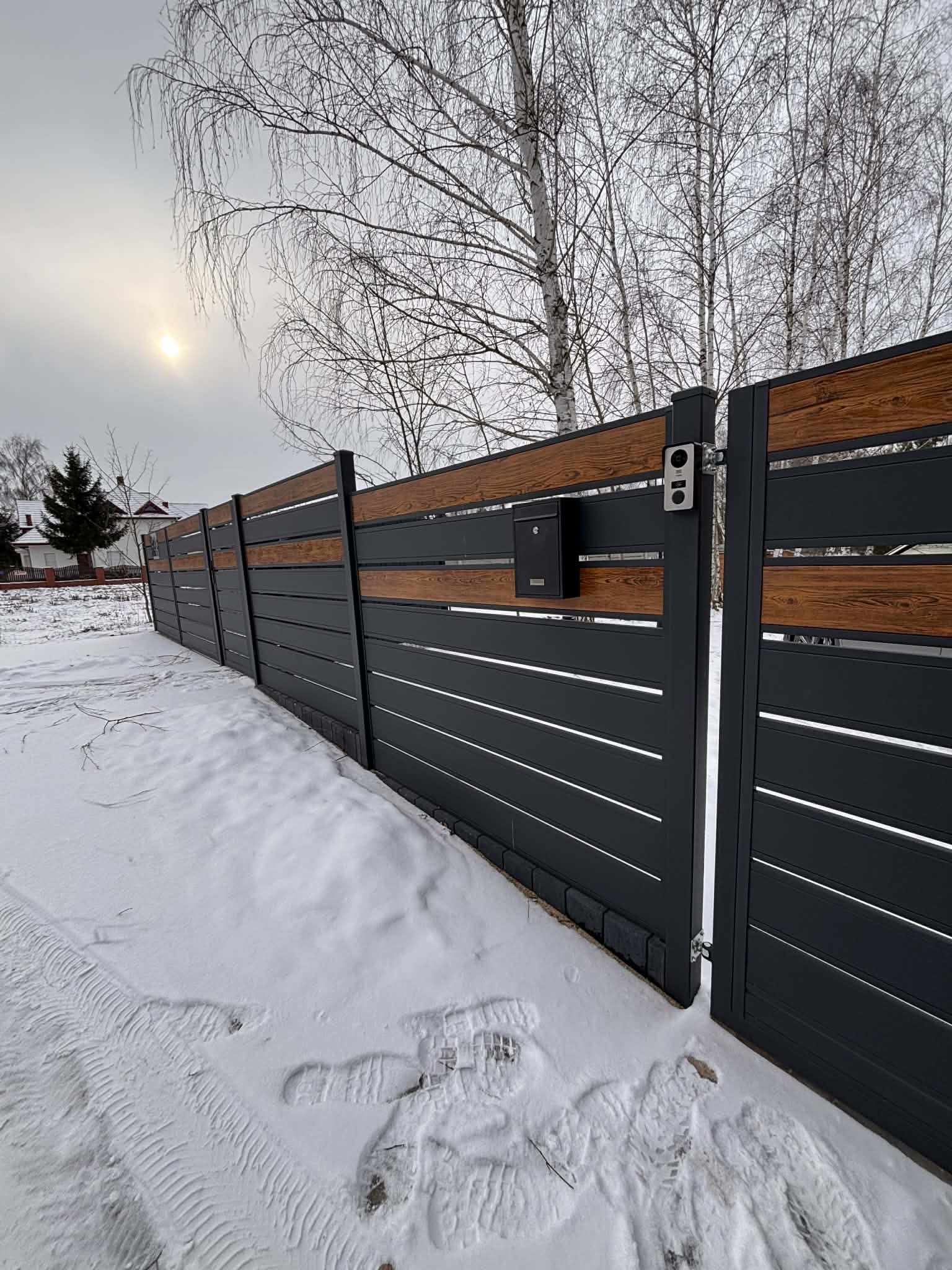 Ogrodzenie poziome — Płocimy Ogrodzenia